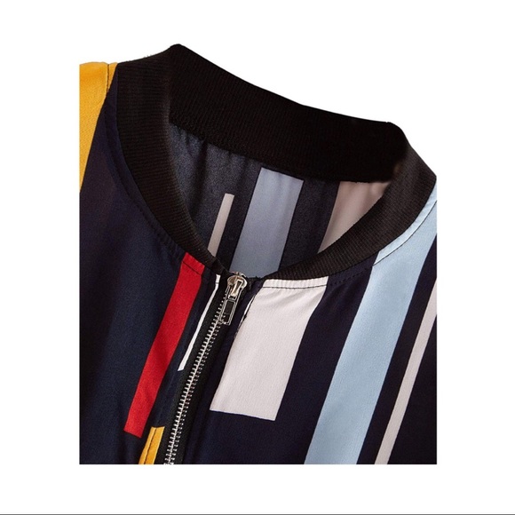 Roxy ColorBlock Bomber Jacket - Picture 2 of 3